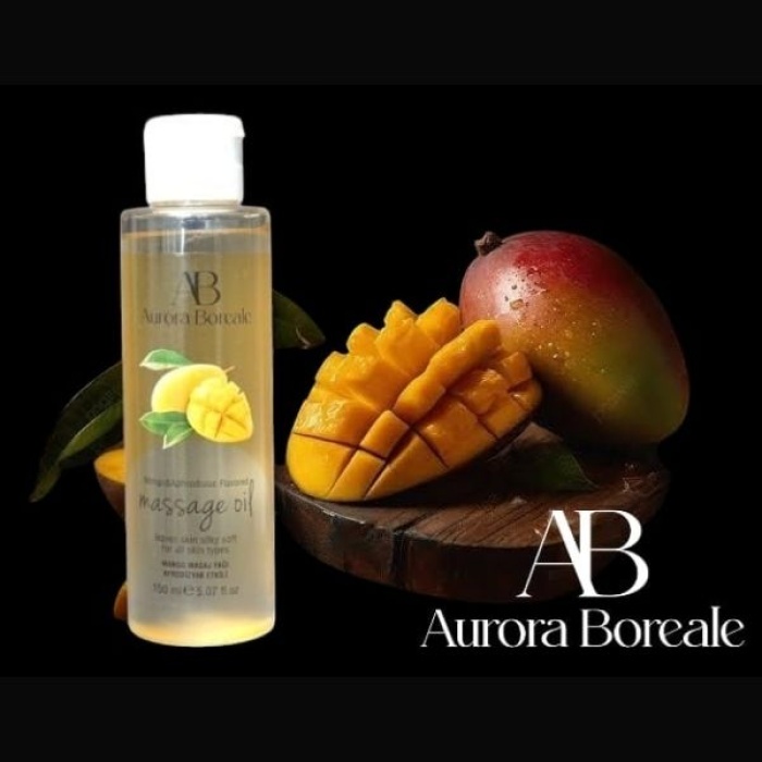 Aurora Boreale Mango Aromalı Afrodizyaklı Masaj Yağı 150 ML
