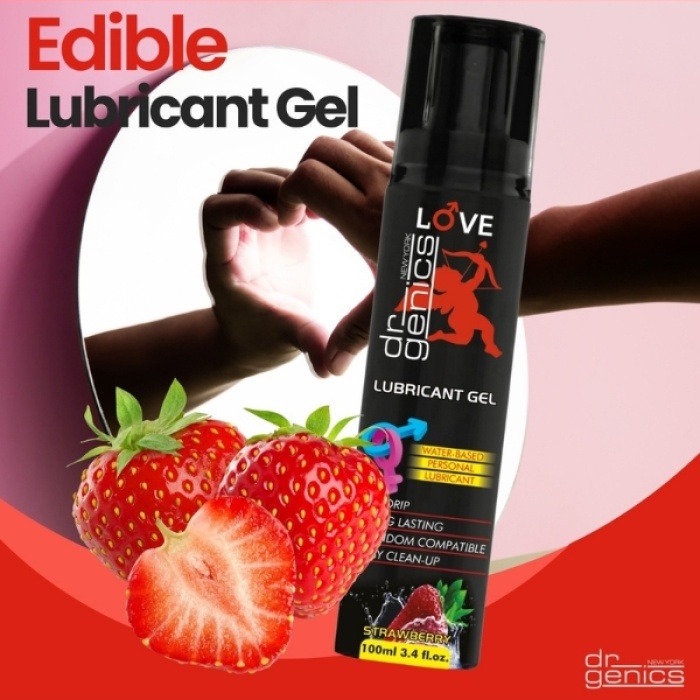 Dr Genics Lubrican Gel (Kayganlaştırıcı Jel) Çilek 100mg