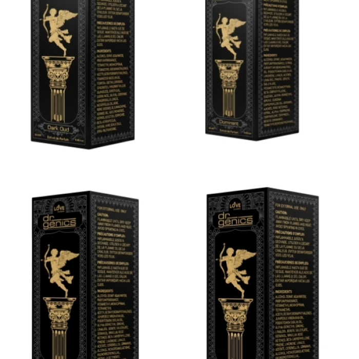 Dr Genics Newyork Phenomenon Perfume Edp Set 4 Ad x 25 ml