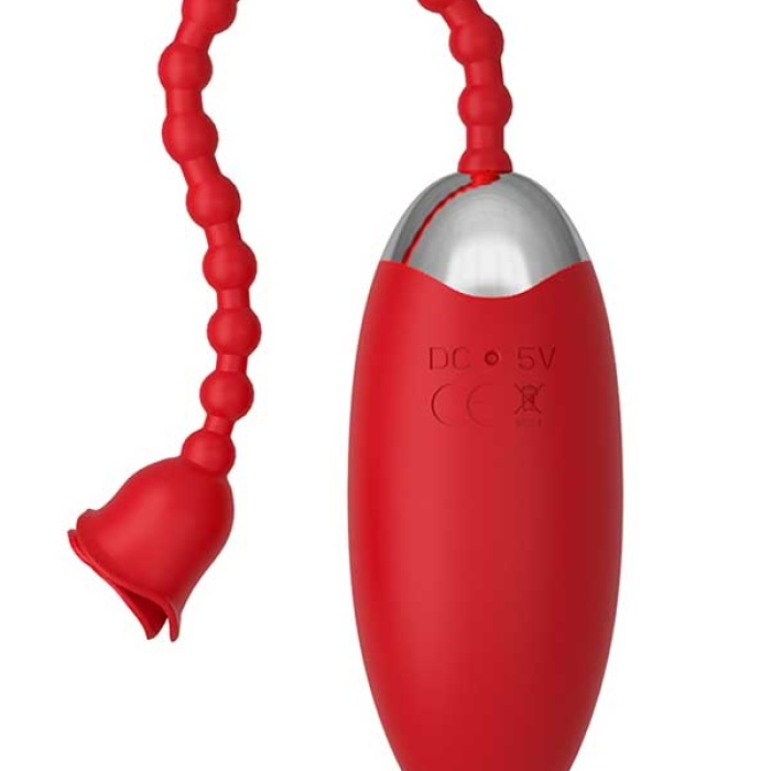 Censan Telefon Kontrollü Yumurta Vibratör Kırmızı