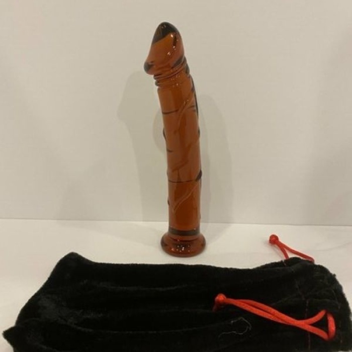 CENSAN 15,5cm Cam Anal ve Vajinal Dildo