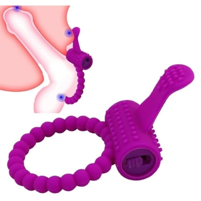 Censan Naughty Play Titreşimli Penis Halkası