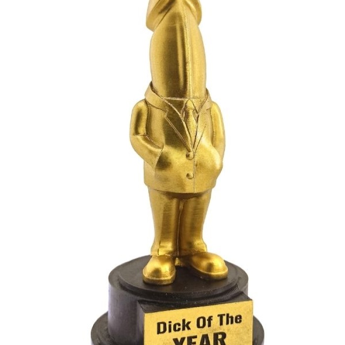 Dick Of The Year – Esprili Masaüstü Ödül Heykeli Model 1