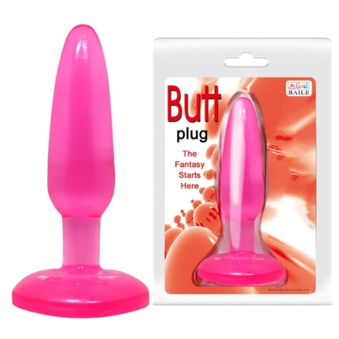 Censan Pembe Butt Plug Anal Tıkaç