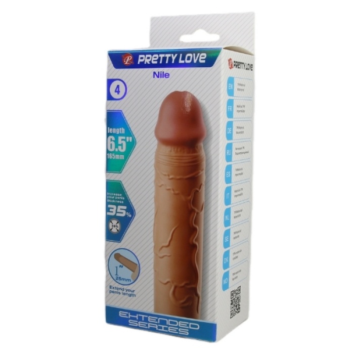 Censan Nile Gerçek Hissiyatlı Uzatıcı Penis Kılıfı