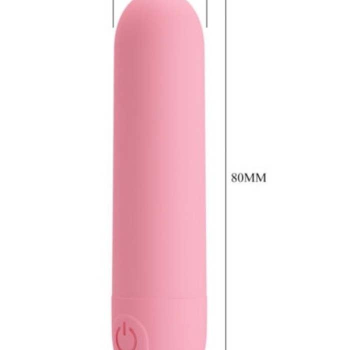 Censan Stefan Mini Massager Bullet Vibratör Pembe
