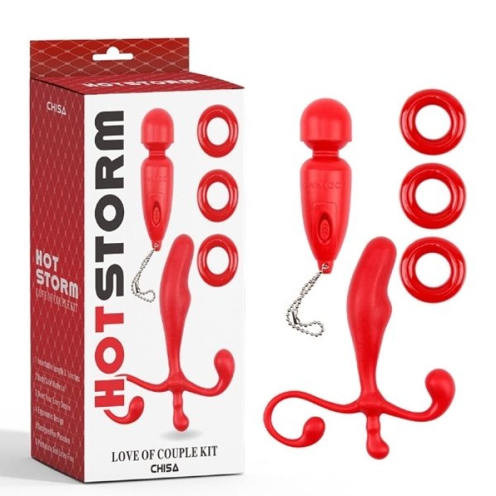 Hot Storm Love of Couple Kit Red