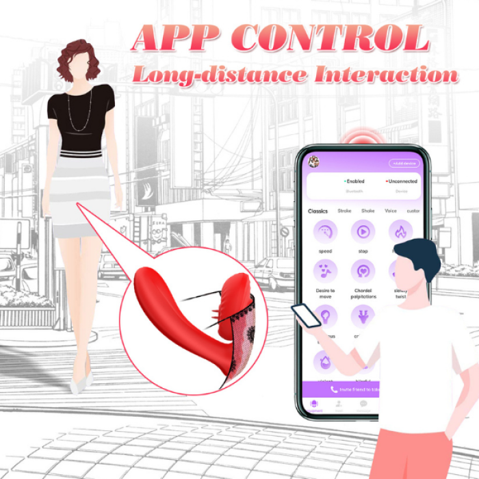 Censan FoxShow APP Kontrollü Giyilebilir Vibratör