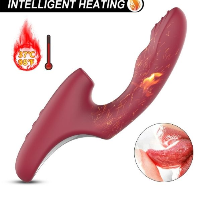 Censan FoxShow Kissers G10 Şarjlı Akıllı Rabbit Vibratör – G-Spot &amp; Klitoris Uyarıcı | Çift Motorlu | Dalga Hareketli | Su Geçirmez