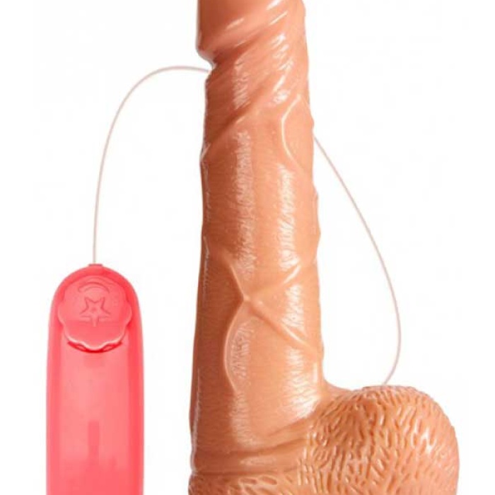 J.B. Titreşimli 17cm Swing Dildo Vibratör