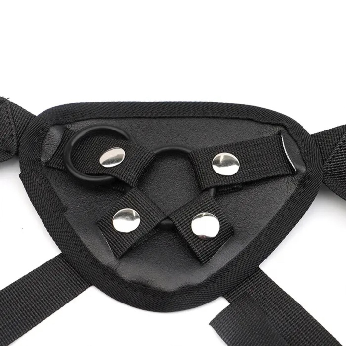 Pembe Tilki Strapon Kemeri Siyah