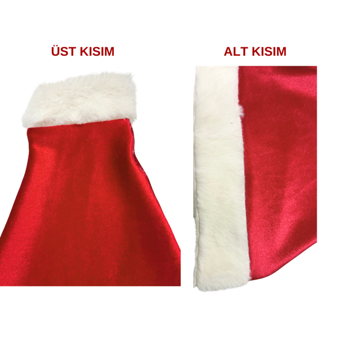 UNİSEKS Seksi Kadife Yılbaşı Şapkası BC9302