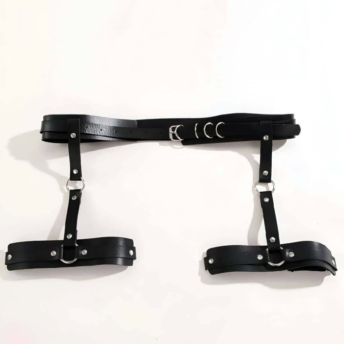 Seksi Deri Jartiyer Harness - APFT804