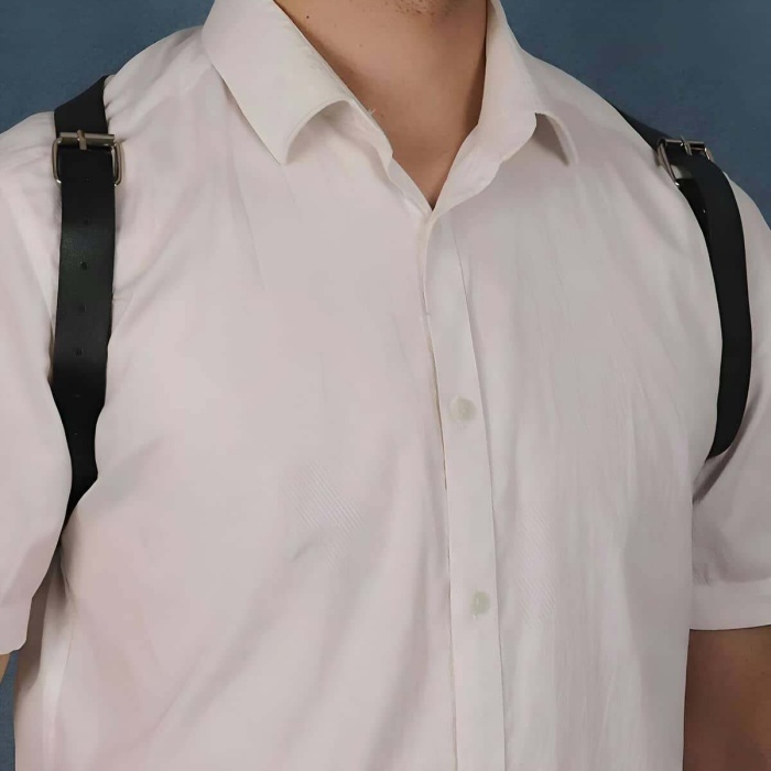 Erkak Deri Göğüs Harness - APFTM128