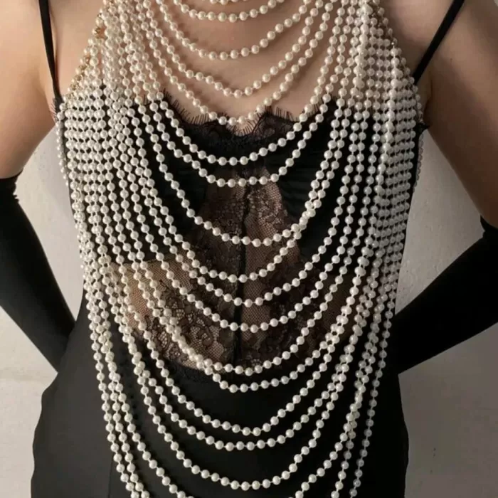 İncili Seksi Vücut Aksesuarı , Şık Bustiyer