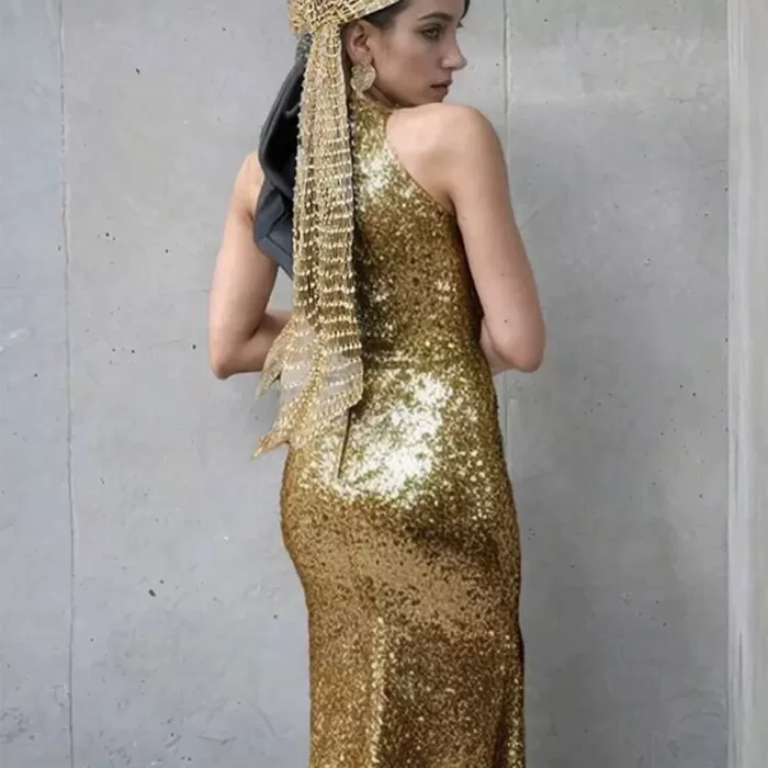 Taşlı Kafa Aksesuarı Kristal Bandana