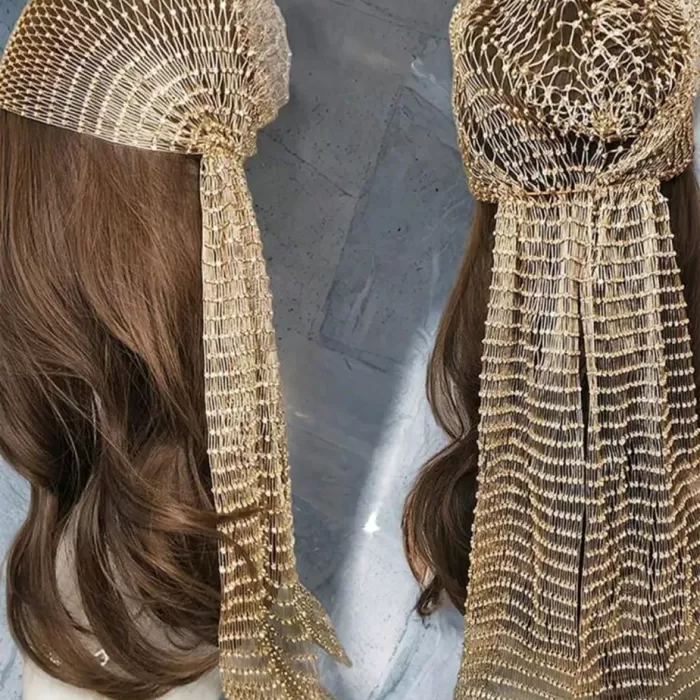 Taşlı Kafa Aksesuarı Kristal Bandana