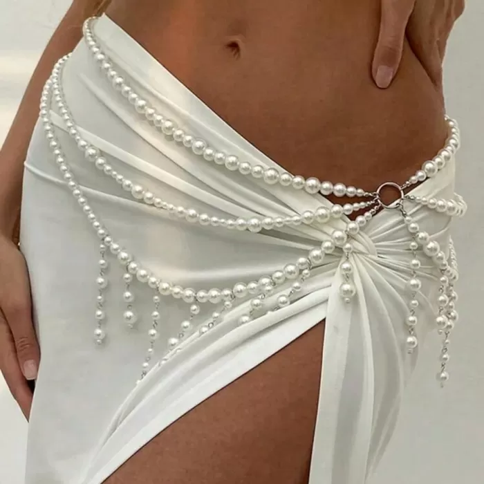 Bel Aksesuarı, Seksi Görünümlü , İncili Kostüm