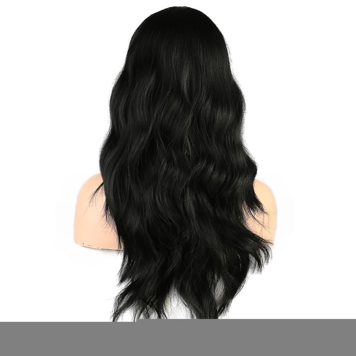 Tokalı Dalgalı At Kuyruğu - Siyah