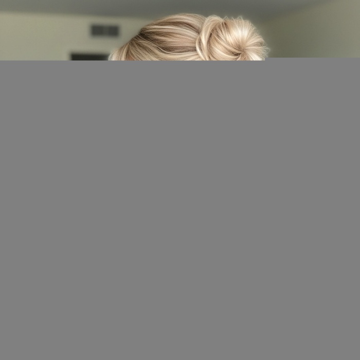 Fiber Sentetik Dalgalı Yarım Ay + 2 Yan Çıt Çıt - Balköpüğü Platin Röfleli