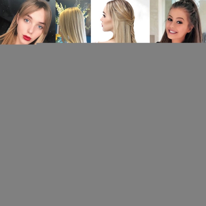 Fiber Sentetik Düz 8 Parça Çıt Çıt - Koyu Kızıl