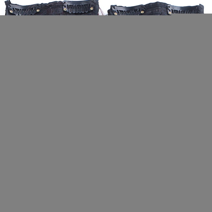 Fiber Sentetik Kabarık Dalgalı 8 Parça Çıt Çıt - Koyu Kızıl