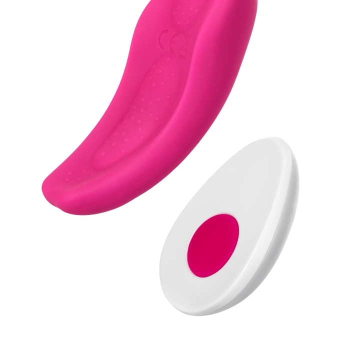 JOS FLİRTY Klitoral Vibratör, silikon, pembe, 9,3 cm