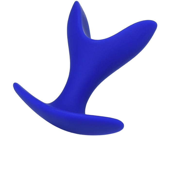 ToDo by Toyfa Bloom genişleyen anal Kılıf, silikon, mavi, 8,5 cm, Ø 4,5 cm