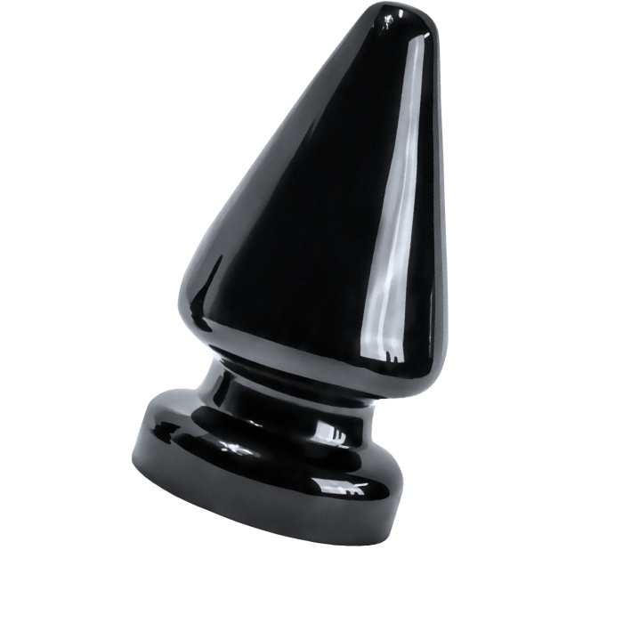 Lovetoy MAGNUM Dev Plug, 4 laminat, çap 100 mm, uzunluk 230 mm, siyah, PVC