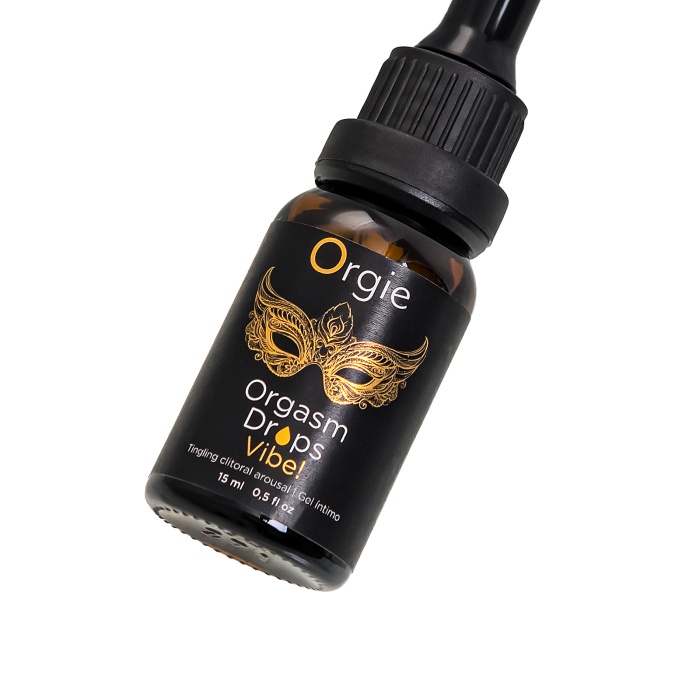 ORGIE Orgasm Drops Vibe Kadın Orgazım Artırıcı ve Kayganlaştırıcı Jeli, 15 ml