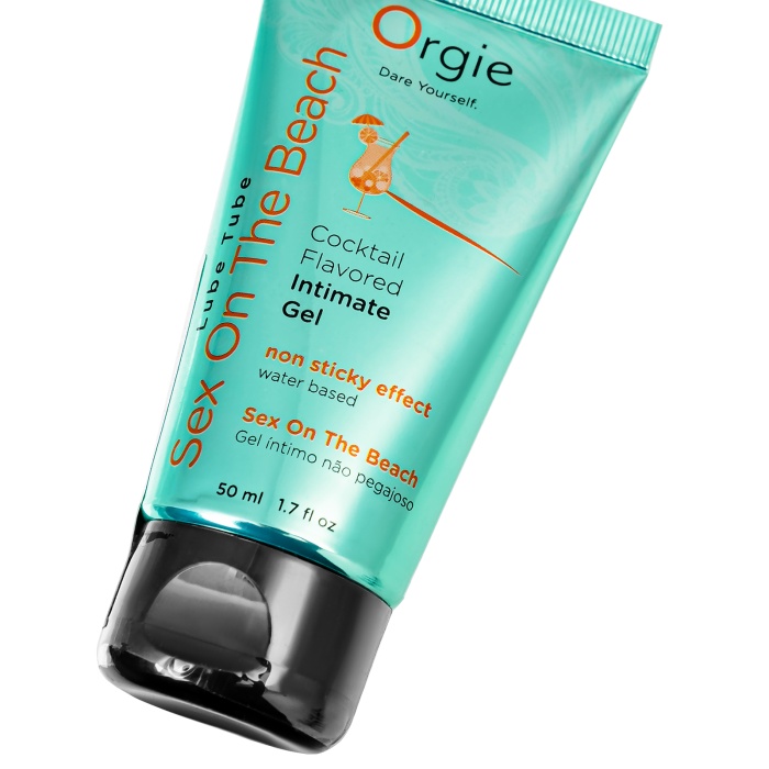 __Интимный гель Orgie LUBE TUBE на водной основе, со вкусом коктейля секс на пляже, 50 мл