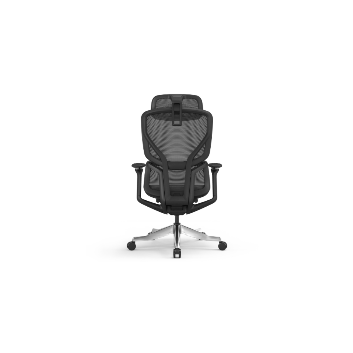RIMINI Siyah Fileli Ergonomik Ofis Koltuğu – Bel Destekli, Ayarlanabilir