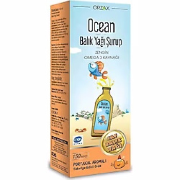 Ocean Omega 3 Portakallı Balıkyağı Şurubu