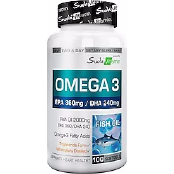 Suda Vitamin Omega-3 2000mg 50 Softgels