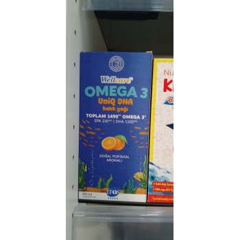 Wellcare Omega 3 Doğal Portakal Aromalı Balık Yağı 150 Ml