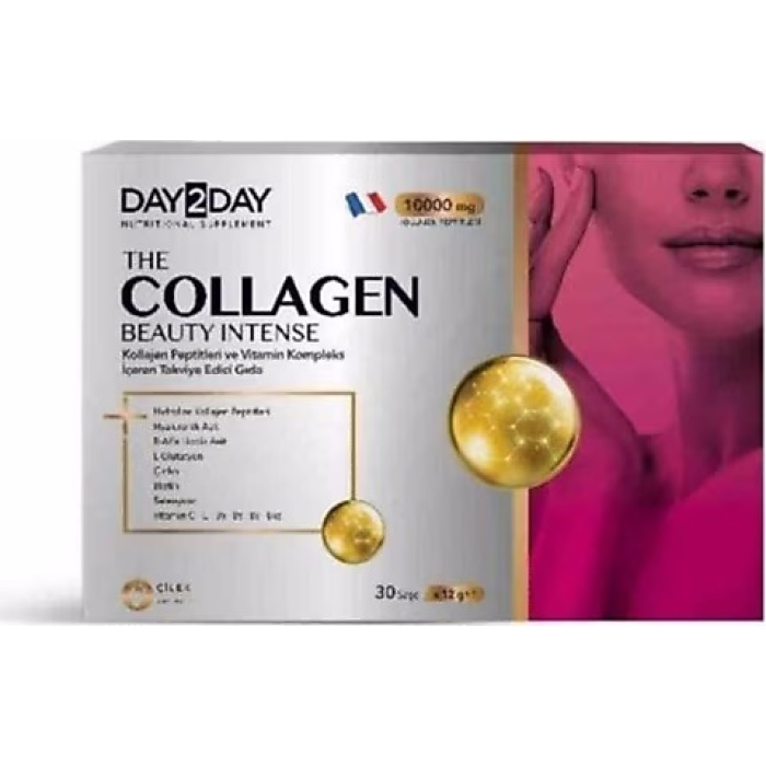 Day2Day The Collagen Beauty Intense Çilek Aromalı 30 Saşe