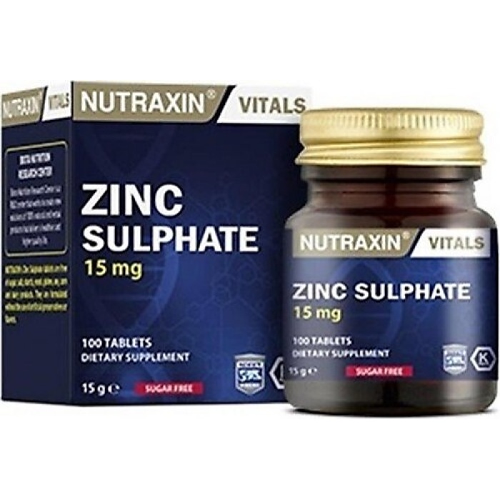 Nutraxın Zınc 15 Mg 100 Tablet