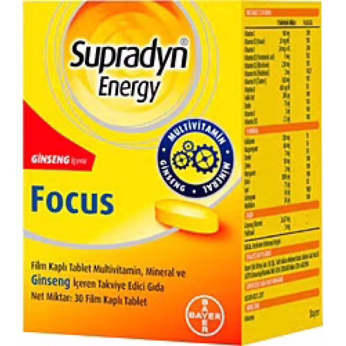Supradyn Energy Focus 30 Tablet