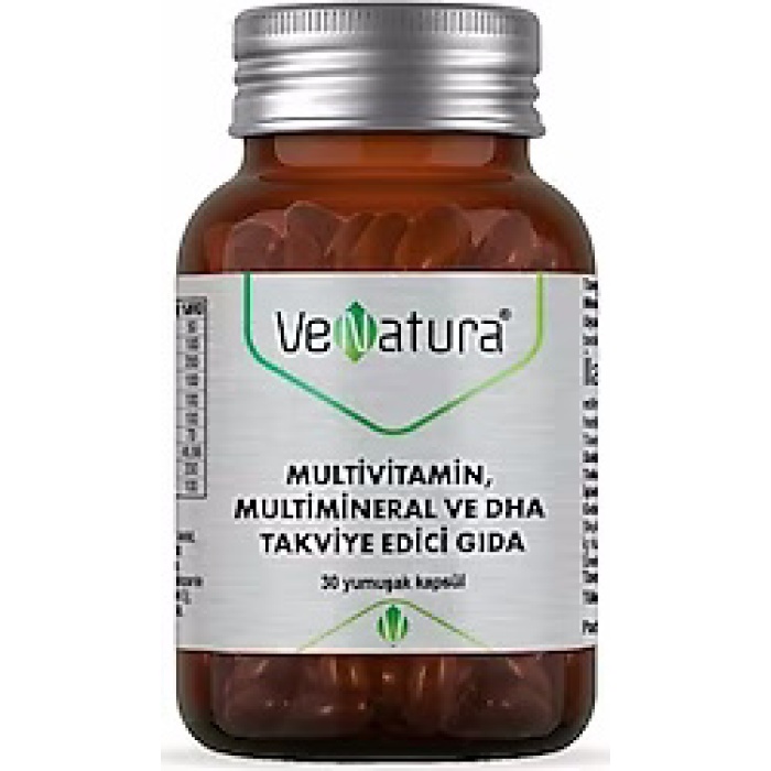 Venatura Vm+Dha Multivitaminler 60 Yumuşak Kapsül