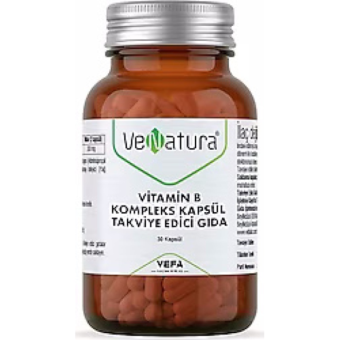Venatura Vitamin B Kompleks 30 Kapsül