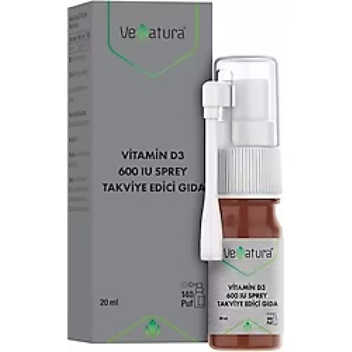 Venatura Vitamin D3 600 Iu Sprey 20 Ml