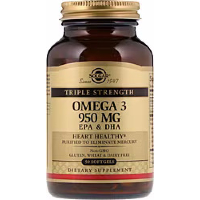 Solgar Omega-3 950 mg 50 Kapsül