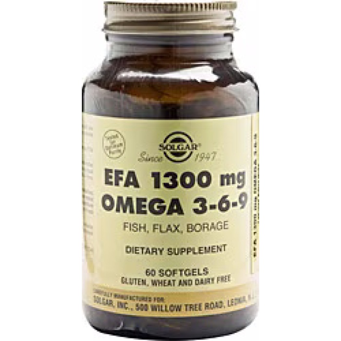 Solgar EFA 1300 mg Omega 3-6-9 60 Softgel