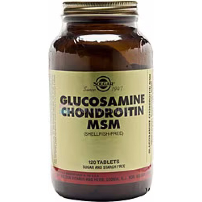 Solgar Glucosamine Chondroitin MSM 120 Tablet