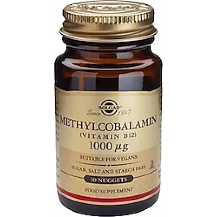 solgar Methylcobalamin 1000 Mcg 30 Table