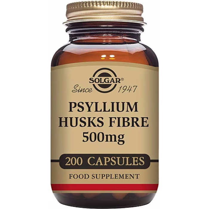 Solgar Psyllium Husks Fibre 500 mg 200 Kapsül