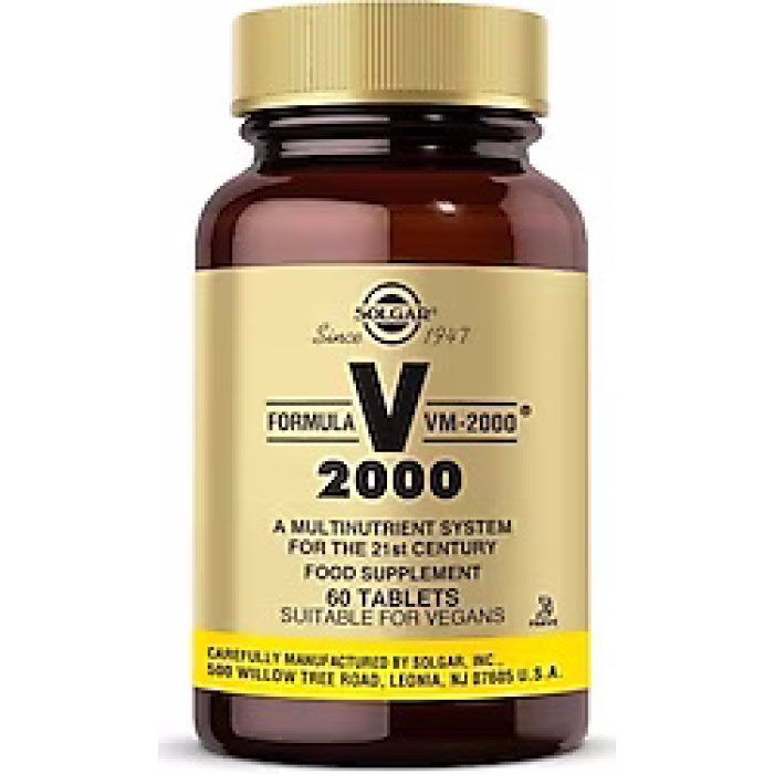 Solgar VM 2000 Multivitamin 60 Tablet