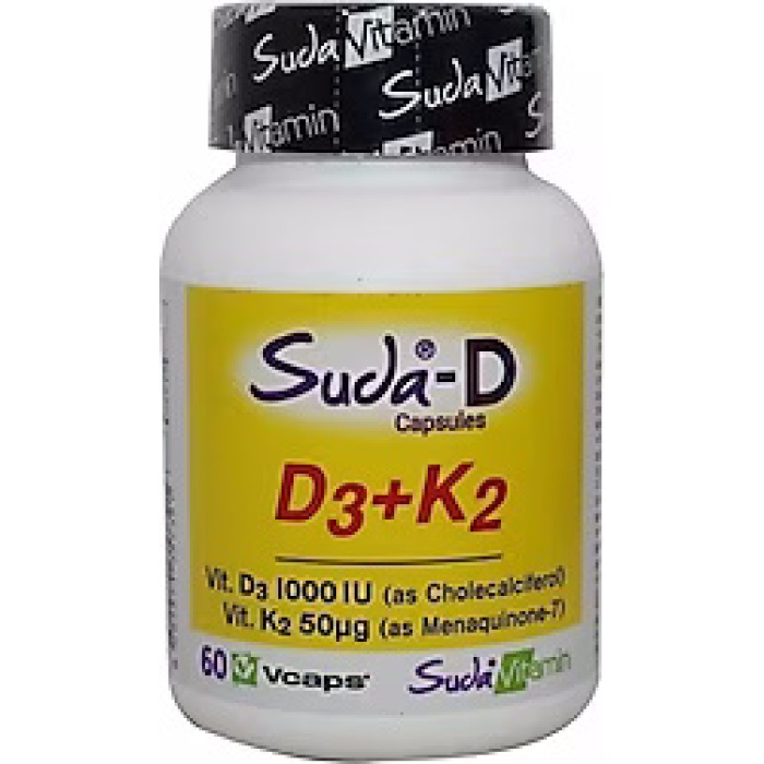 Suda Vitamin D3 K2 60 Kapsül
