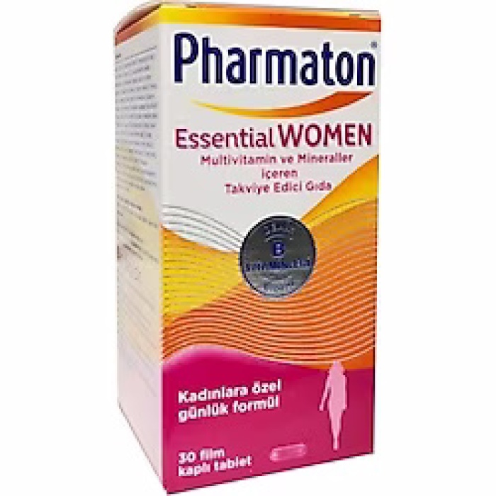 Pharmaton Essent Women 30 Ftb. Demir B vitamini 8683060090161
