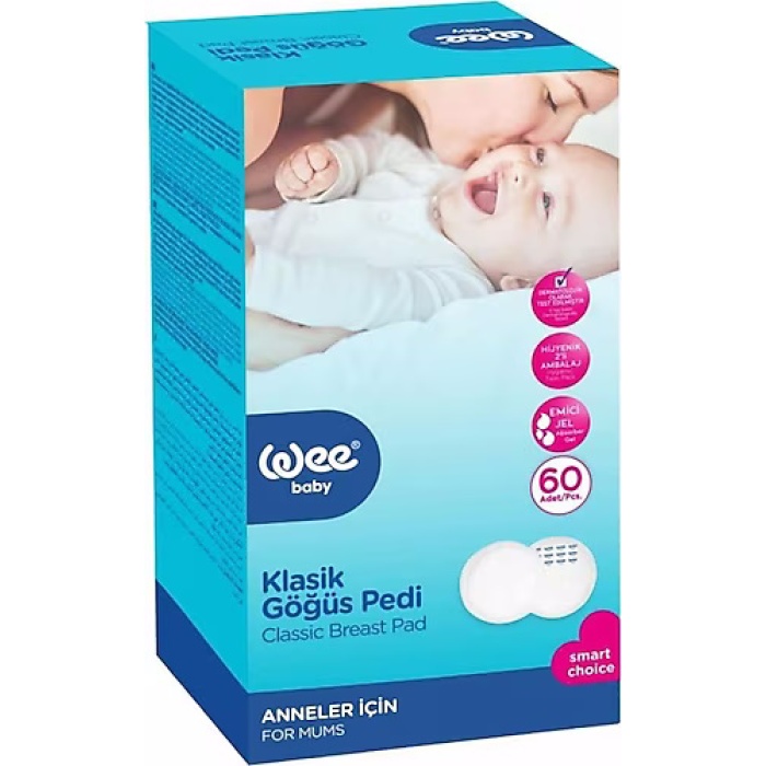 Wee Baby 332 Göğüs Pedi 30Lu